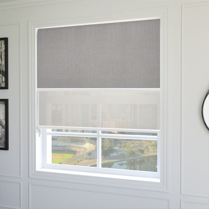 Bond Blockout Taupe & Elite Sunscreen Whisper