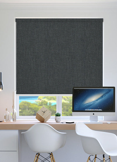 Roller Blinds Bond Blockout Granite Roller Blinds – ABC Blinds Online