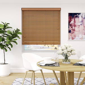 Timber-look Nova Blinds 50mm Nova Cedar - 1785838726