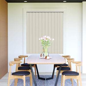 Vertical Blinds Elite Blockout Whisper - 1751500056